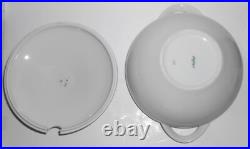 Arzberg Porcelain China 9573 Gray Band withGold Large Soup Tureen withLid