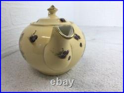 Aynsley Orchard Gold Fine Bone China Teapot Made In England Collectable Teapot