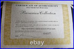 BAVARIA Echt Kobalt floral design gold on cobalt blue porcelain Coffee Set BAVARIA Echt Kobalt floral design gold on cobalt blue porcelain Coffee Set