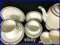 Bavaria Germany China Tea Coffee Set 23 Pieces Elfenbeir Porcelain Circa 1936-50