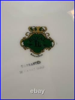 Bavaria Porcelain Dinner Plate Set