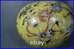 Beautiful Chinese famille rose porcelain gilded vase