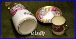 Beautiful Vintage Antique 1930/40 Porcelain China Gilded Tea Set
