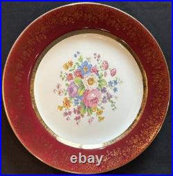 Century By Salem China Warranted 23 Karat Gold Encrusted