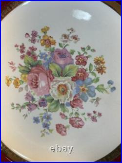 Century By Salem China Warranted 23 Karat Gold Encrusted