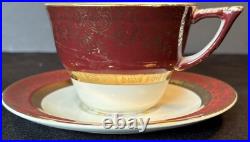 Century By Salem China Warranted 23 Karat Gold Encrusted