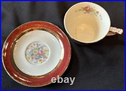 Century By Salem China Warranted 23 Karat Gold Encrusted