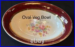 Century By Salem China Warranted 23 Karat Gold Encrusted