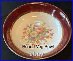 Century By Salem China Warranted 23 Karat Gold Encrusted