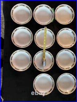 Charles Ahrenfeldt Limoges France Gold Rim Vintage Porcelain China, 148 pieces