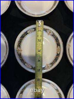 Charles Ahrenfeldt Limoges France Gold Rim Vintage Porcelain China, 148 pieces