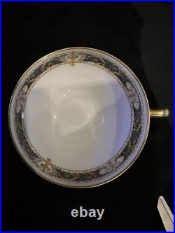 Charles Ahrenfeldt Limoges France Gold Rim Vintage Porcelain China, 148 pieces