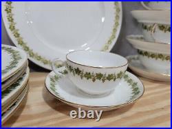 Charles Martin Limoges France Grape Vine 18Pcs Tea Service for 6 Charles Martin Limoges France Grape Vine 18Pcs Tea Service for 6