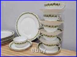 Charles Martin Limoges France Grape Vine 18Pcs Tea Service for 6 Charles Martin Limoges France Grape Vine 18Pcs Tea Service for 6