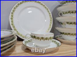 Charles Martin Limoges France Grape Vine 18Pcs Tea Service for 6 Charles Martin Limoges France Grape Vine 18Pcs Tea Service for 6