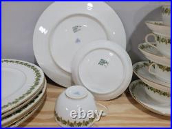 Charles Martin Limoges France Grape Vine 18Pcs Tea Service for 6 Charles Martin Limoges France Grape Vine 18Pcs Tea Service for 6