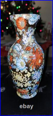China's Last Dynasty Qianlong Qing Famille Rose Golden Gilded Vase-Antique-Yl China's Last Dynasty Qianlong Qing Famille Rose Golden Gilded Vase-Antique-Yl