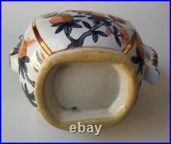 Chinese Hand Painted Porcelain Gold Gilt Ewer With Gold Gilt Lion Lid