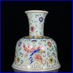 Chinese Multicolored Porcelain Gilded Hand Painted Entwined Flower Bowls 14189