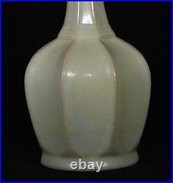 Chinese Song dynasty Ru Porcelain Gilded Handmade Vases 70011