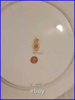 Doulton Burslem Porcelain Portrait Plate Artist signed F. N. Sutton