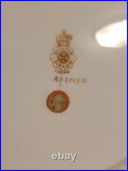 Doulton Burslem Porcelain Portrait Plate Artist signed F. N. Sutton