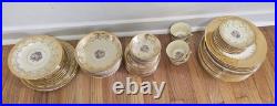 Edgewood China 22 Carat Gold Plate Vintage 74 Pieces Edgewood China 22 Carat Gold Plate Vintage 74 Pieces