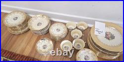 Edgewood China 22 Carat Gold Plate Vintage 74 Pieces Edgewood China 22 Carat Gold Plate Vintage 74 Pieces