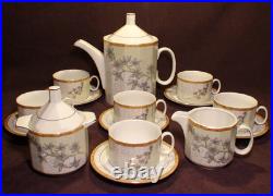 Elegancy Beautiful Lily Fine Porcelain China Tea Set