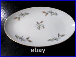 Empress China Gold Wheat Japan Dinnerware for 12, sugar, & cream, platter, bowls