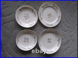 Empress China Gold Wheat Japan Dinnerware for 12, sugar, & cream, platter, bowls