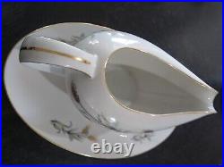 Empress China Gold Wheat Japan Dinnerware for 12, sugar, & cream, platter, bowls