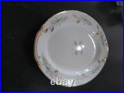 Empress China Gold Wheat Japan Dinnerware for 12, sugar, & cream, platter, bowls
