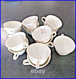 Empress China Gold Wheat Japan Dinnerware for 12, sugar, & cream, platter, bowls