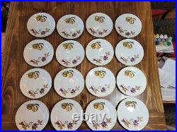 Evesham Gold by Royal Worcester- Porcelain with various fruit designs(95 pieces)