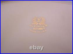 Exc. Vintage Lenox China Autumn Pattern Oval Vegetable Server Gold Mark USA
