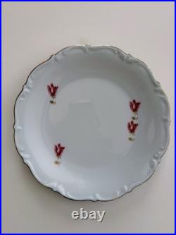 Extensive Vintage Bavaria Fine China Set Pink Floral & Gold Trim (Moving Sale)