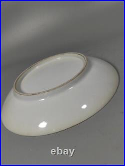 Fine China Qing dynasty Porcelain gilded rose medallion Plate Z