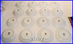 Fine Porcelain Noritake Somerset 5317 China Floral Gold Serves 7 With Extra Bone