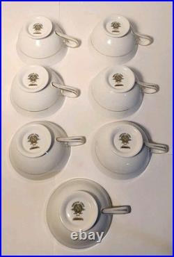 Fine Porcelain Noritake Somerset 5317 China Floral Gold Serves 7 With Extra Bone