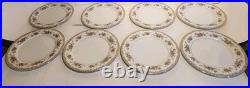Fine Porcelain Noritake Somerset 5317 China Floral Gold Serves 7 With Extra Bone