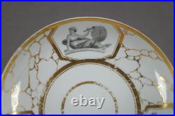 Flight Worcester Poseidon Hera & Hephaistos Neoclassical Tea Cup & Saucer Flight Worcester Poseidon Hera & Hephaistos Neoclassical Tea Cup & Saucer