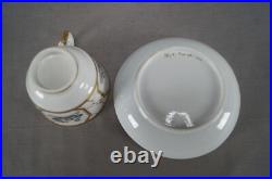 Flight Worcester Poseidon Hera & Hephaistos Neoclassical Tea Cup & Saucer Flight Worcester Poseidon Hera & Hephaistos Neoclassical Tea Cup & Saucer