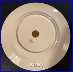 Four Royal China Gold Dinner Plate Warranted 22kt Myth Scene