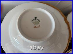 Franconia Krautheim Jewel COMPLETE SET Encrusted Gold Trim Fine China