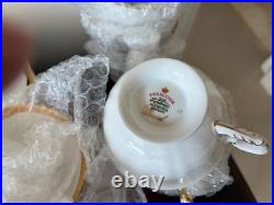Franconia Krautheim Jewel COMPLETE SET Encrusted Gold Trim Fine China