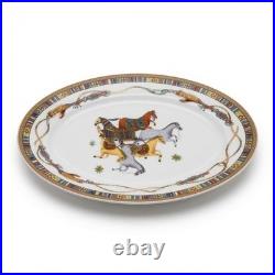 Genius Goodz 58-pc Greek Horse Luxury Bone China Dinnerware Set