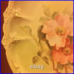 Gerard Dufraisseix & Abbot (GDA) French Limoges Hand Painted & Gold China Plate