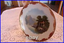 Germany Large Antique Porcelain China Platter Made In Germany