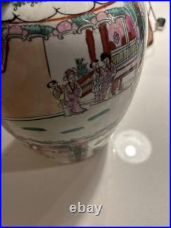 Gold Platted Chinese Porcelain Vase Possibly Cantonese 1725 Gold Platted Chinese Porcelain Vase Possibly Cantonese 1725